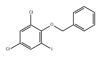 2-(Benzyloxy)-1,5-dichloro-3-iodobenzene Structure