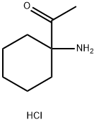 1-(1-AMINOCYCLOHEXYL)ETHAN-1-ONE HYDROCHLORIDE Structure