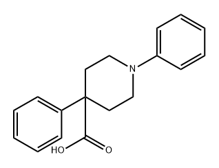 Pethidine EP Impurity F 구조식 이미지