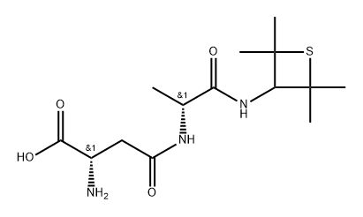 beta-Alitame Structure