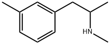 Benzeneethanamine, N,α,3-trimethyl- Structure