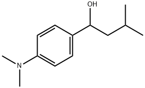 1-(4-(dimethylamino)phenyl)-3-methylbutan-1-ol Structure