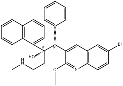 N-Desmethyl Bedaquiline Structure