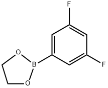 2-(3,5-Difluorophenyl)-
1,3,2-Dioxaborolane Structure