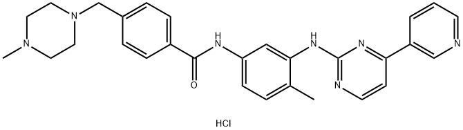 STI-571 hydrochloride Structure