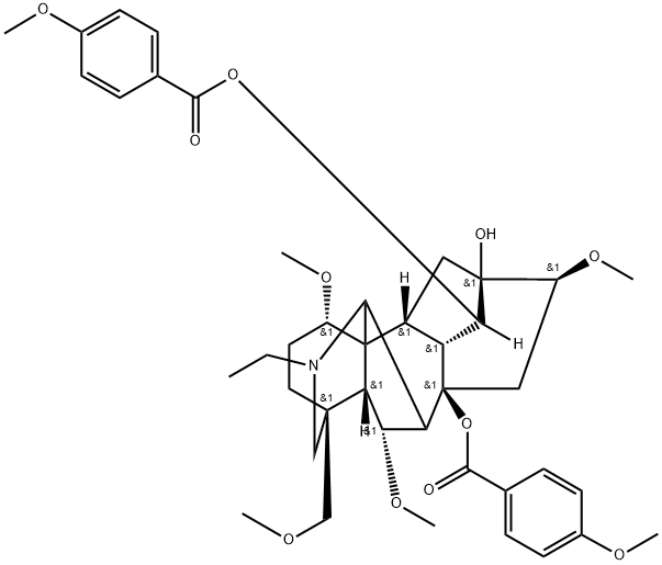 LIWACONITINE Structure