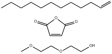 2,5-Furandione polymer with 1-decene, 2-methoxyethyl ester Structure