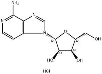 3-Deazaadenosine (hydrochloride) 구조식 이미지