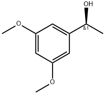 Benzenemethanol, 3,5-dimethoxy-α-methyl-, (αS)- 구조식 이미지