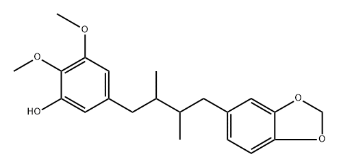 Sphenanlignan Structure