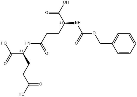 L-Glutamic acid, N-[(phenylmethoxy)carbonyl]-L-γ-glutamyl- (9CI) 구조식 이미지