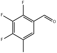 2,3,4-Trifluoro-5-methylbenzaldehyde Structure