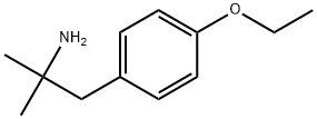 Benzeneethanamine, 4-ethoxy-α,α-dimethyl- Structure