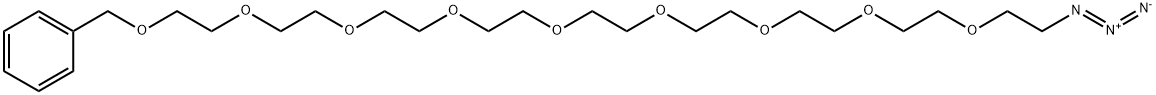 Benzyl-PEG9-N3 Structure