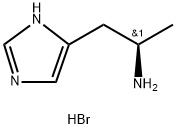 (R)-(-)-α-Methylhistamine dihydrobromide 구조식 이미지