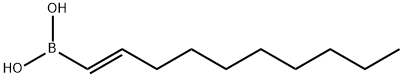 Boronic acid, B-(1E)-1-decen-1-yl- Structure