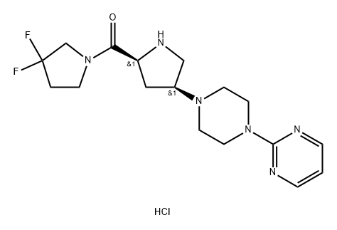 Gosogliptin Hydrochloride Structure