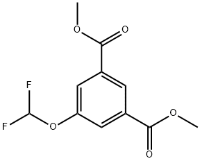 1,3-DIMETHYL 5-(DIFLUOROMETHOXY)-1,3-BENZENEDICARB Structure