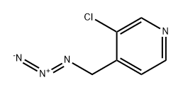 Pyridine, 4-(azidomethyl)-3-chloro- Structure