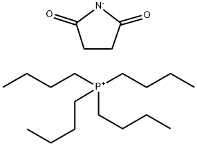 Phosphonium, tetrabutyl-, salt with 2,5-pyrrolidinedione (1:1) Structure