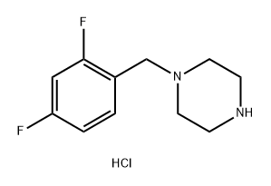 1-(2,4-difluorobenzyl)piperazinedihydrochloride(WXC05097) Structure
