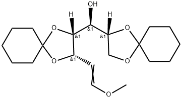 L-gluco-Hept-6-enitol, 1,2:4,5-di-O-cyclohexylidene-6-deoxy-7-O-methyl- Structure