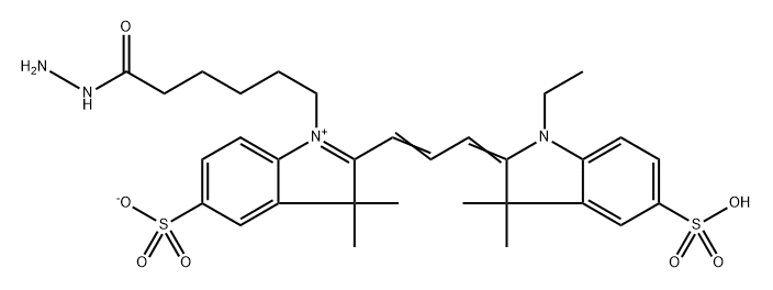 CY3 HYDRAZIDE 구조식 이미지