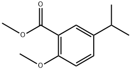 Methyl 5-isopropyl-2-methoxybenzoate Structure