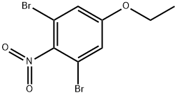 1,3-Dibromo-5-ethoxy-2-nitrobenzene Structure