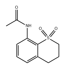 N-(1,1-dioxidothiochroman-8-yl)acetamide Structure