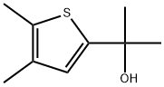 α,α,4,5-Tetramethyl-2-thiophenemethanol Structure