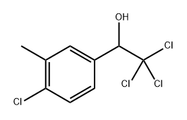 2,2,2-Trichloro-1-(4-chloro-3-methylphenyl)ethanol Structure