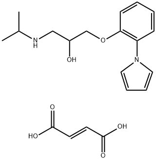 Isamoltane Hemifumarate Structure