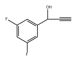 1-(3,5-Difluorophenyl)prop-2-yn-1-ol Structure