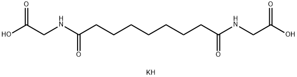 Glycine, N,N'-(1,9-dioxo-1,9-nonanediyl)bis-, potassium salt (1:2) Structure
