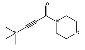 1-Morpholin-4-yl-3-trimethylsilanyl-propynone Structure