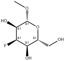 β-D-Allopyranoside, methyl 3-deoxy-3-fluoro- Structure