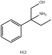 Benzeneethanol, β-amino-β-ethyl-, hydrochloride (1:1) Structure