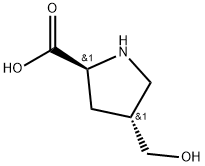 trans-4-(Hydroxymethyl)-proline Structure