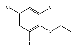 1,5-Dichloro-2-ethoxy-3-iodobenzene Structure