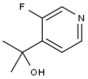 2-(3-fluoropyridin-4-yl)propan-2-ol Structure