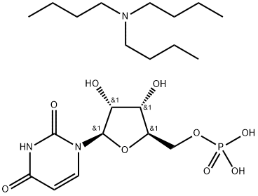Uridine 5''-Monophosphate N,N-Dibutyl-1-butanamine Structure