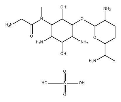 3-amino-3-demethoxyfortimicin A Structure