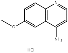 6-methoxyquinolin-4-amine hydrochloride Structure