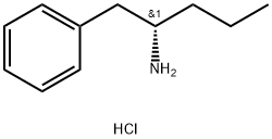 Benzeneethanamine, α-propyl-, hydrochloride, (S)- (9CI) Structure