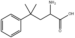 Benzenebutanoic acid, α-amino-γ,γ-dimethyl- Structure