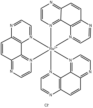 ruthenium-tris-1,4,5,8-tetraazaphenanthrene 구조식 이미지