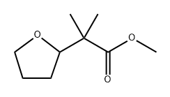 TETRAHYDRO-A,A-DIMETHYL-2-FURANACETIC ACID METHYL ESTER Structure