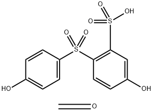 4,4'-Bishydroxyphenylsulfonesulfonate(Na,K,Ca)+polymer with formaldehyde Structure