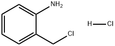 Benzenamine, 2-(chloromethyl)-, hydrochloride (1:1) 구조식 이미지